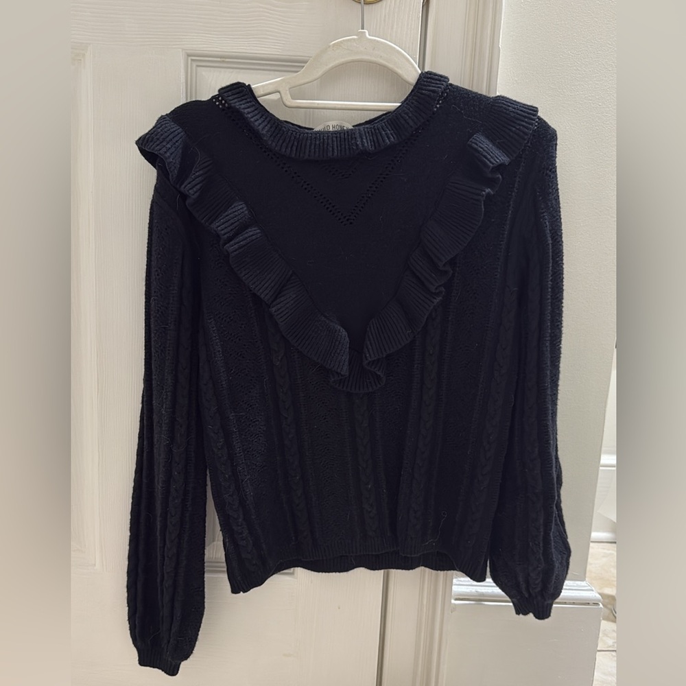 Wild Honey Black Sweater